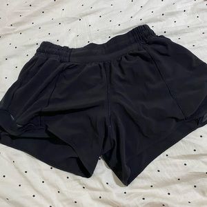 Lululemon Hotty Hots-Black 4inch